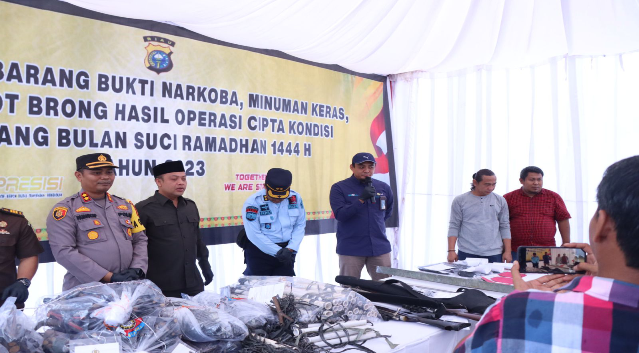 Respon Cepat Pencurian Besi Tower Sutet, Manager PLN Pekanbaru Berterima Kasih Pada Polres Rohul